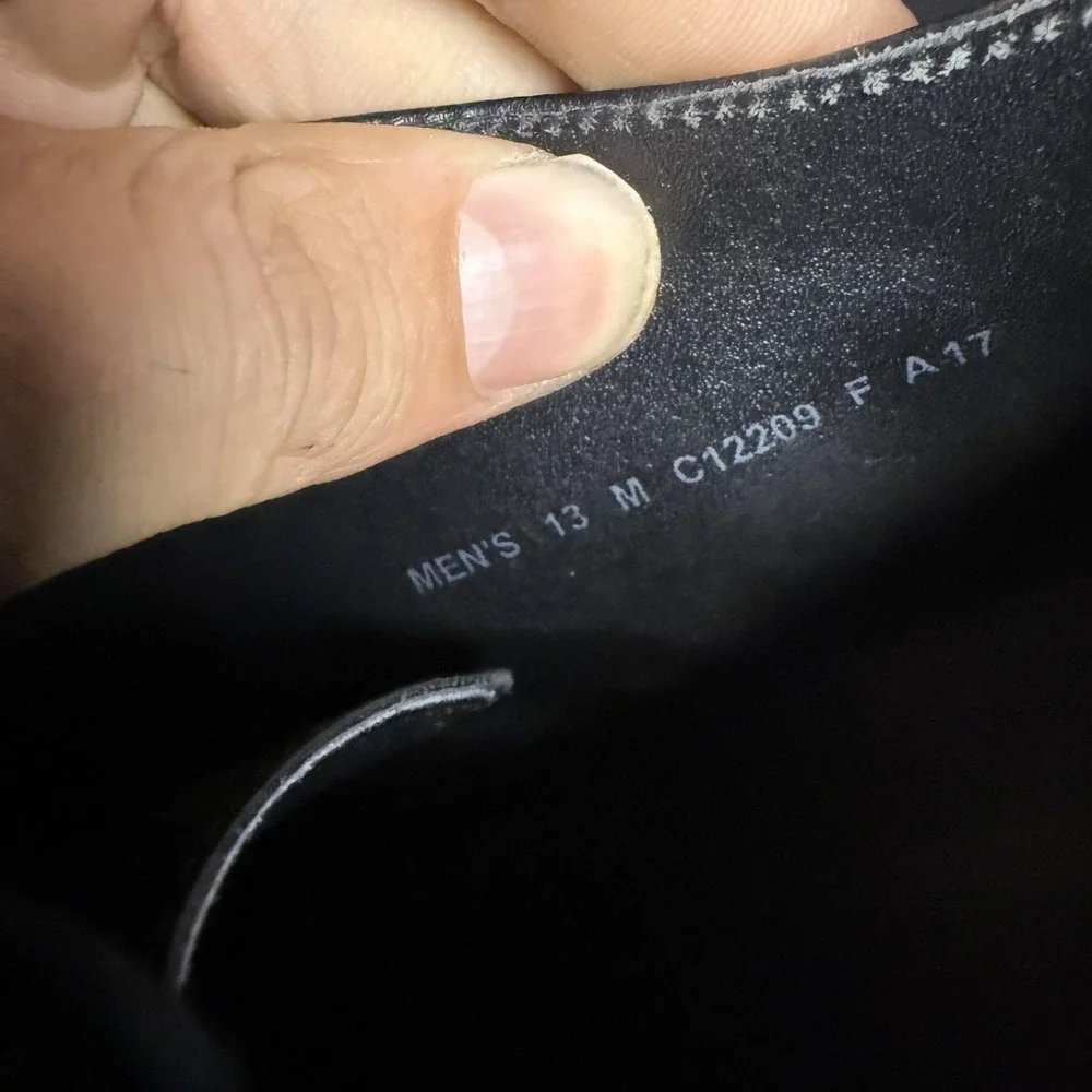 Cole‎ Haan Williams Wingtip C12209 Black Leather Oxford Mens Size 13